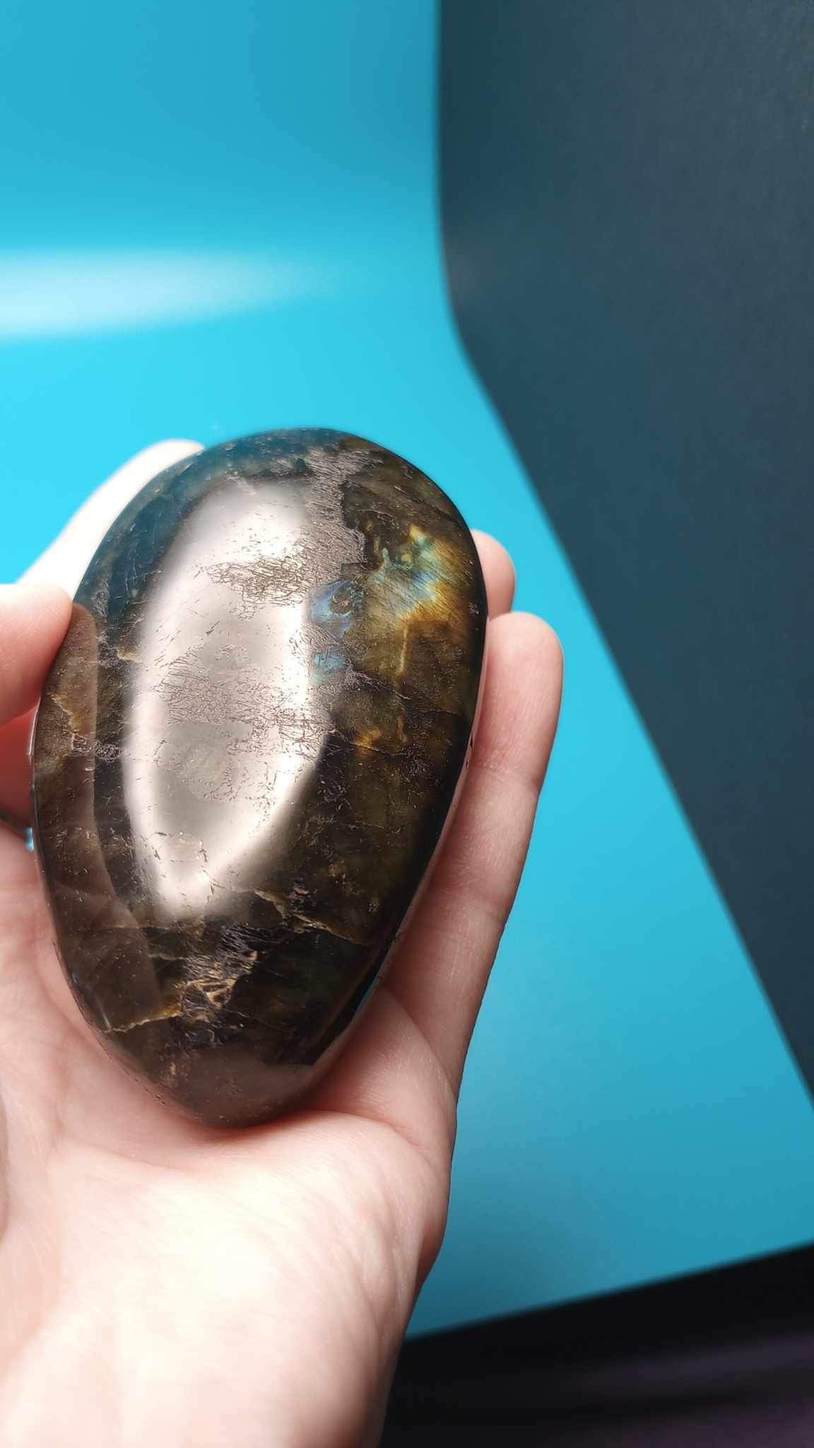 Large Labradorite Palmstone