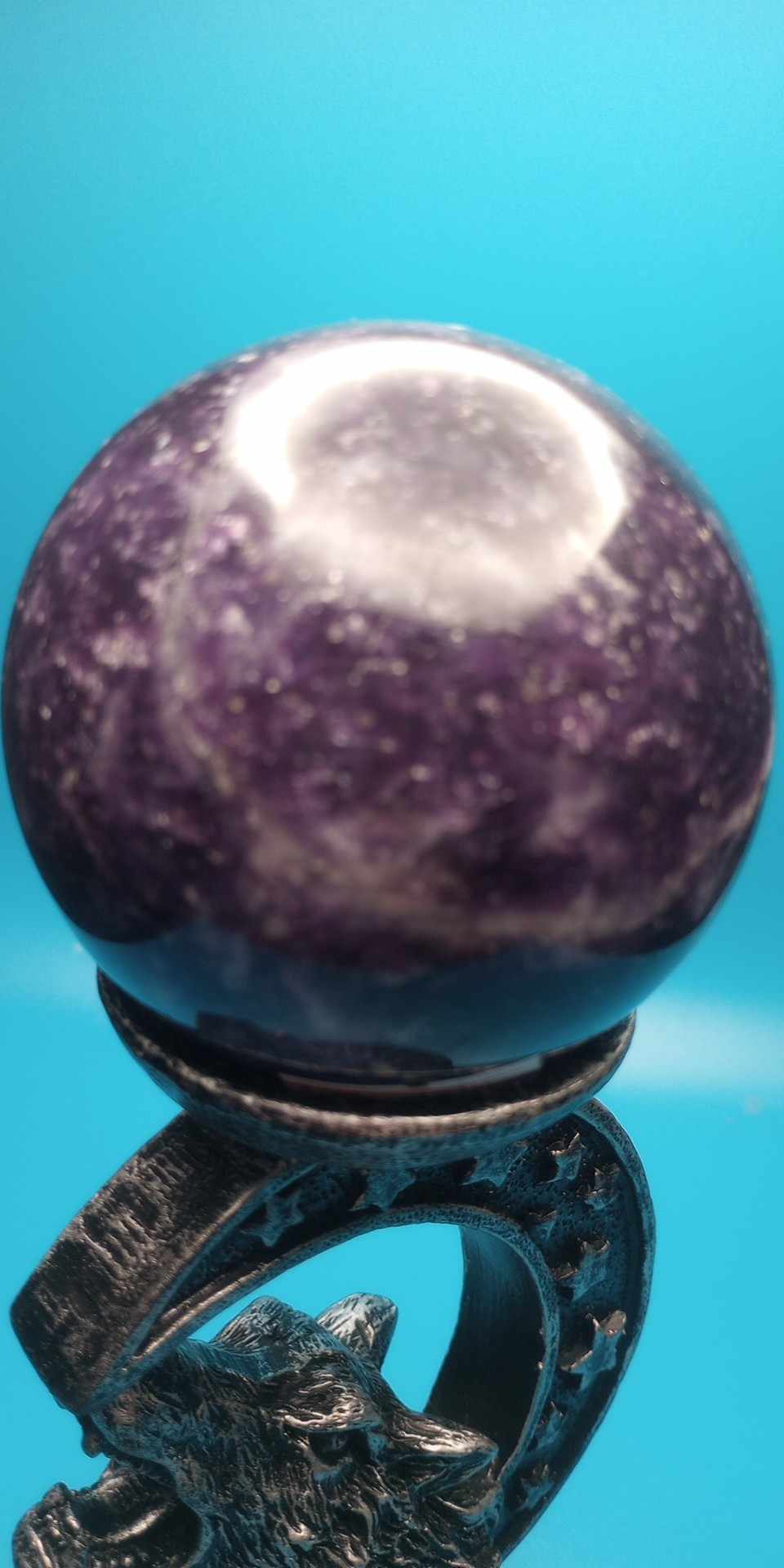 Lepidolite Sphere