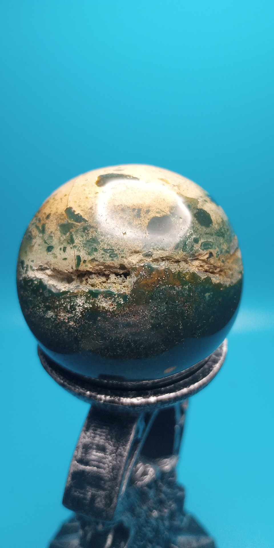 Green Ocean Jasper Sphere