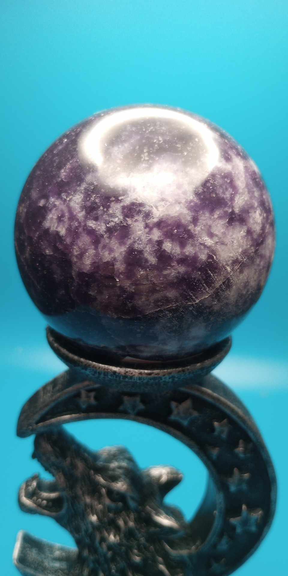 Lepidolite Sphere