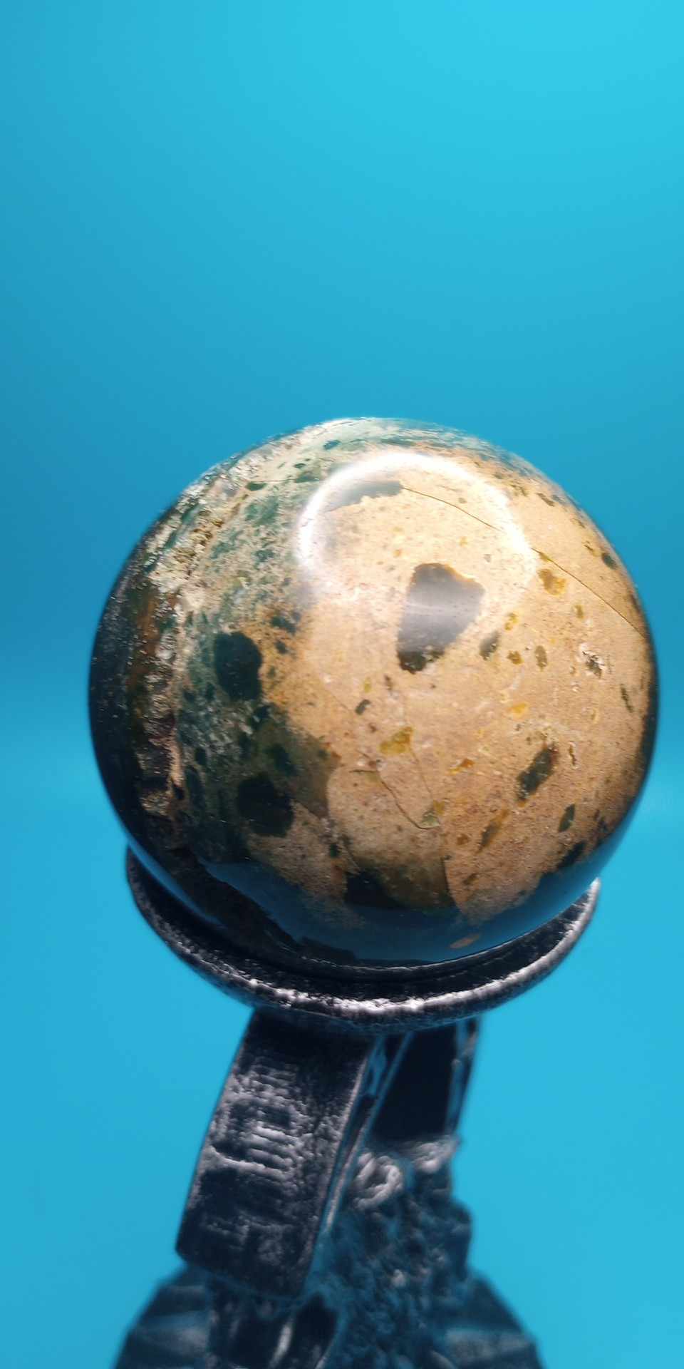 Green Ocean Jasper Sphere