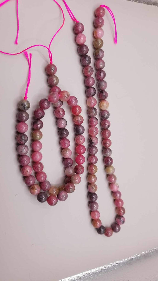 Icy Rhodanite Beads