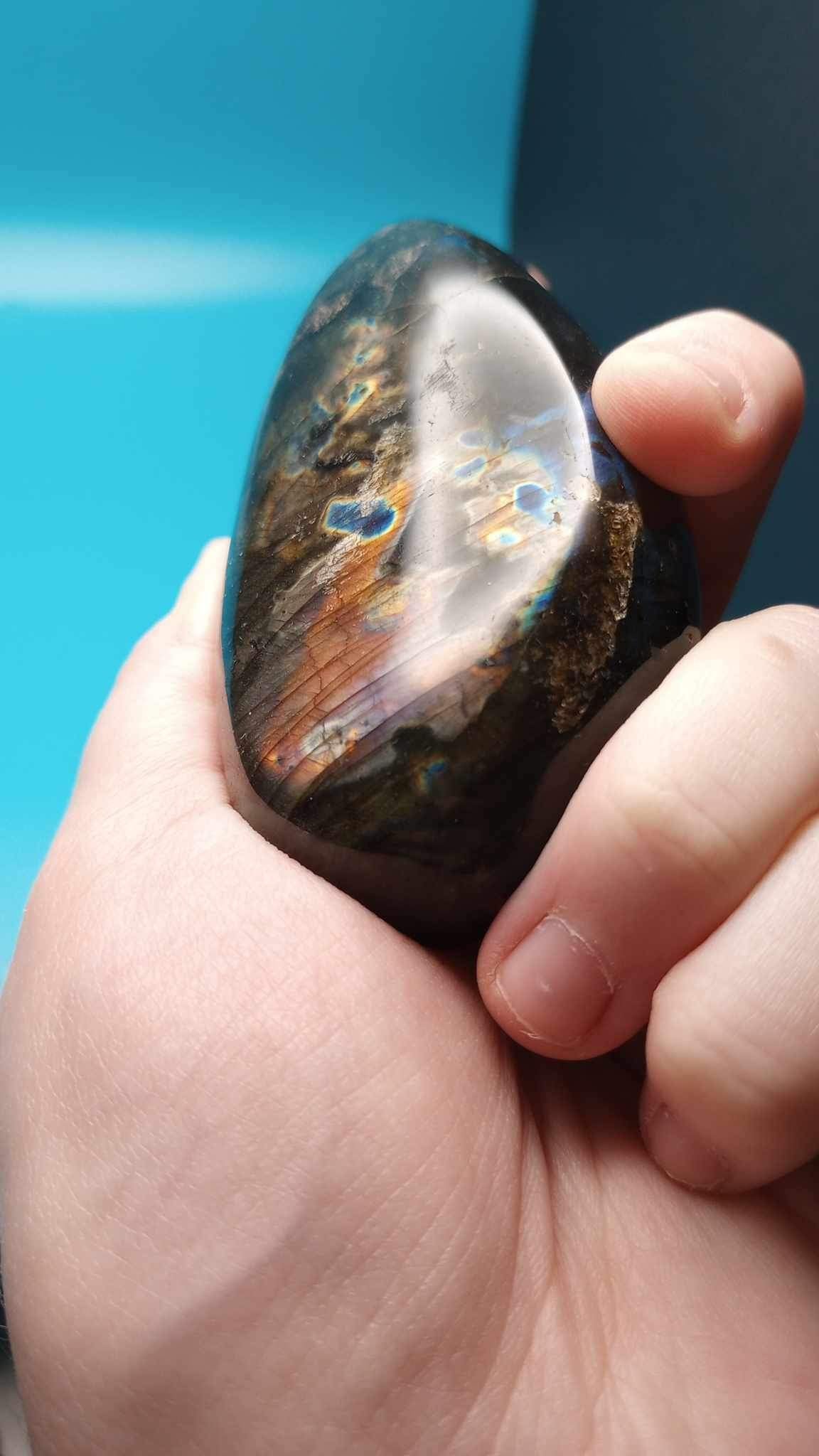 Large Labradorite Palmstone