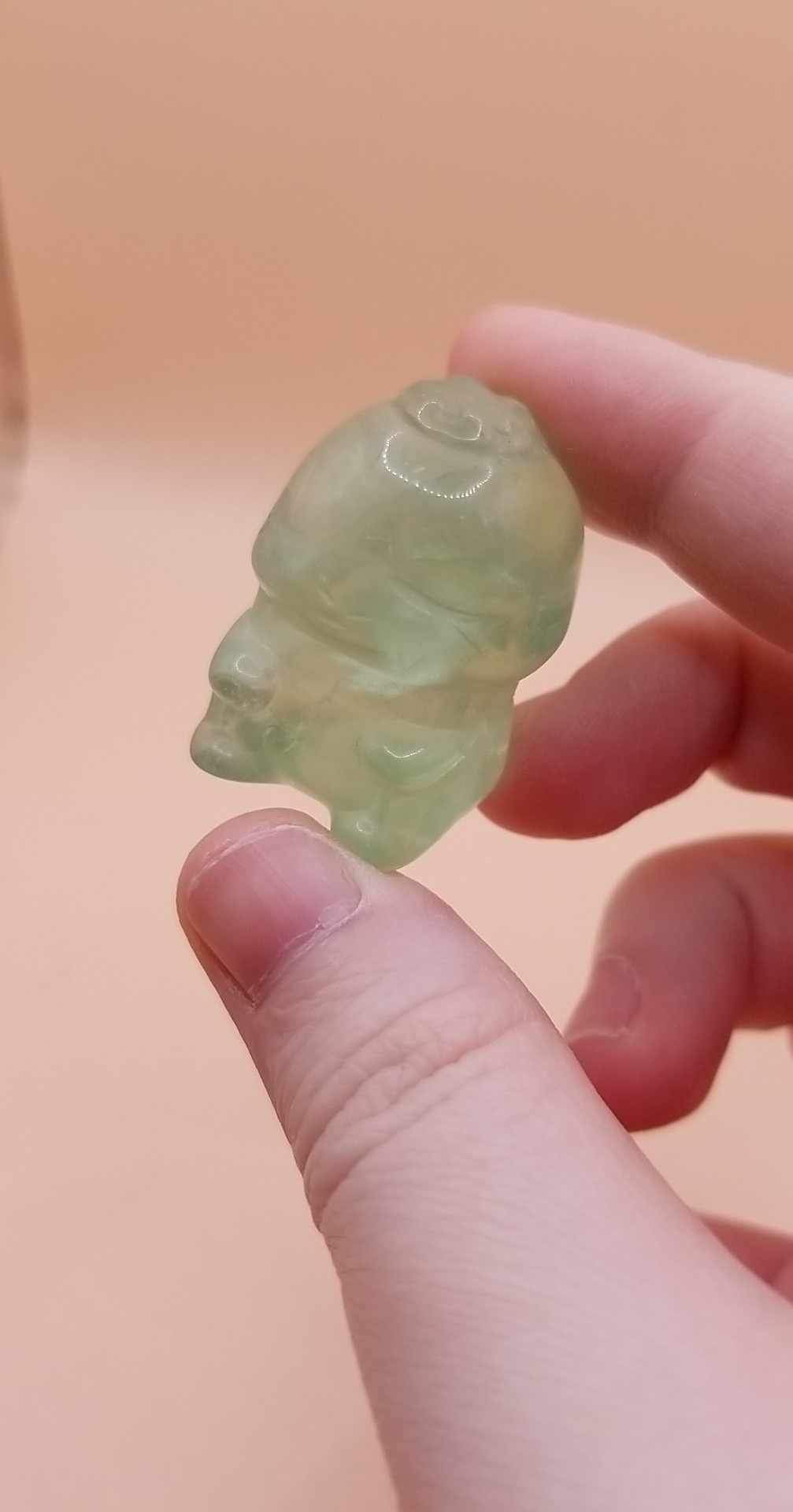 Green Fluorite Baby Dino