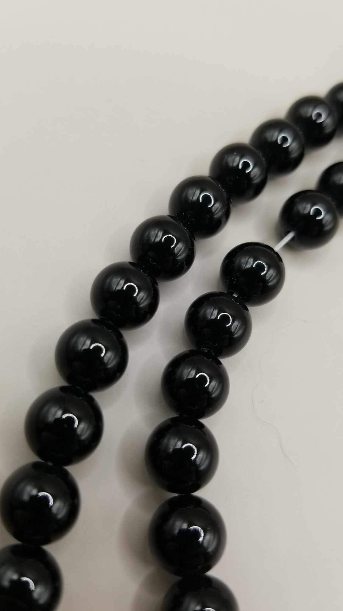 Obsidian Beads