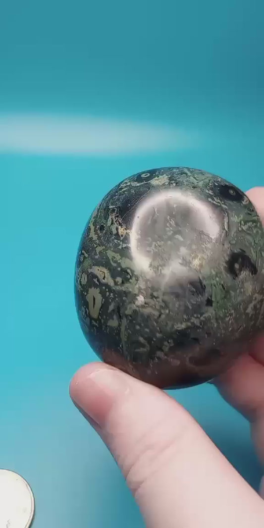 Kambaba Jasper palmstone