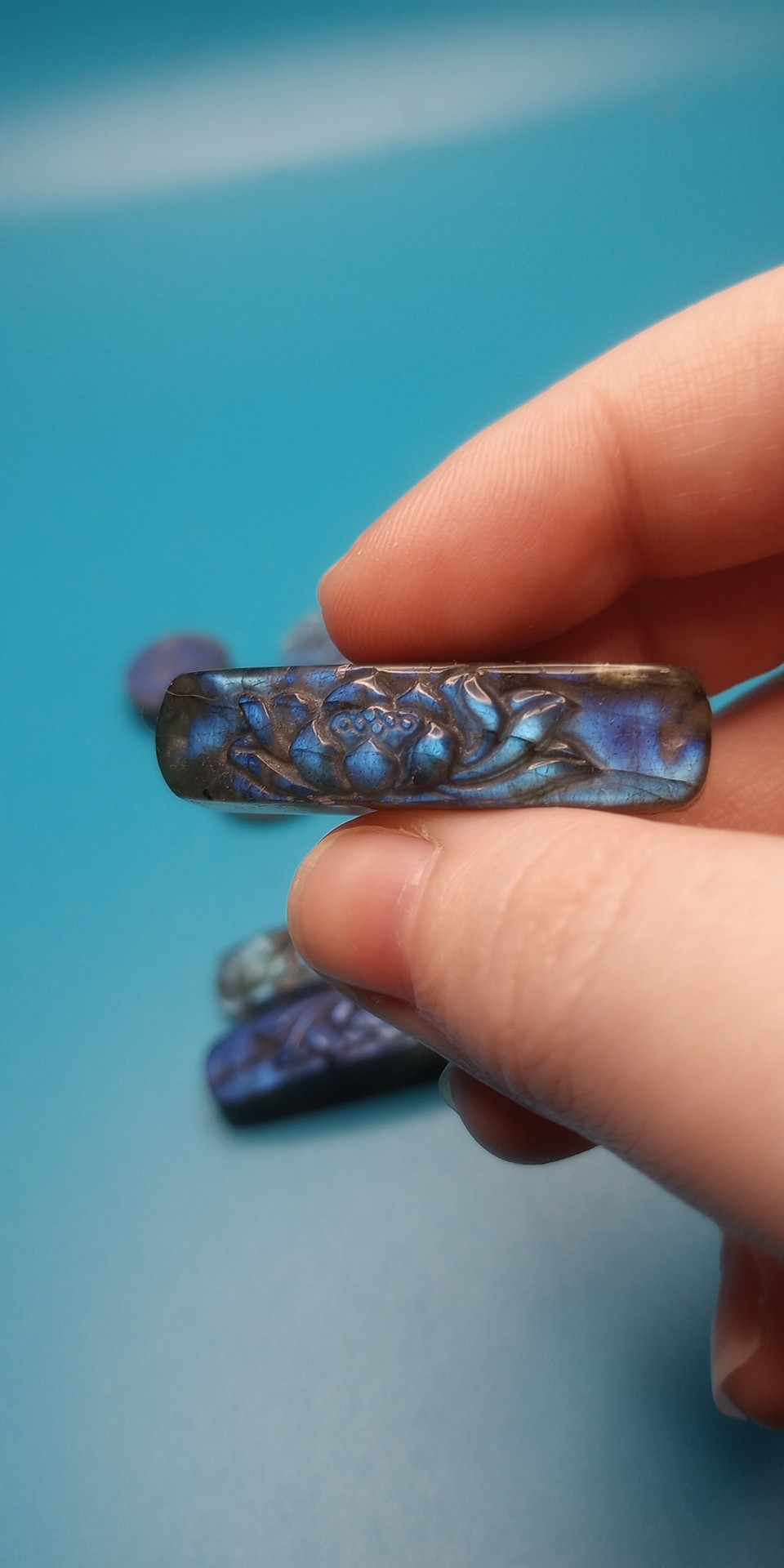 Labradorite Carvings